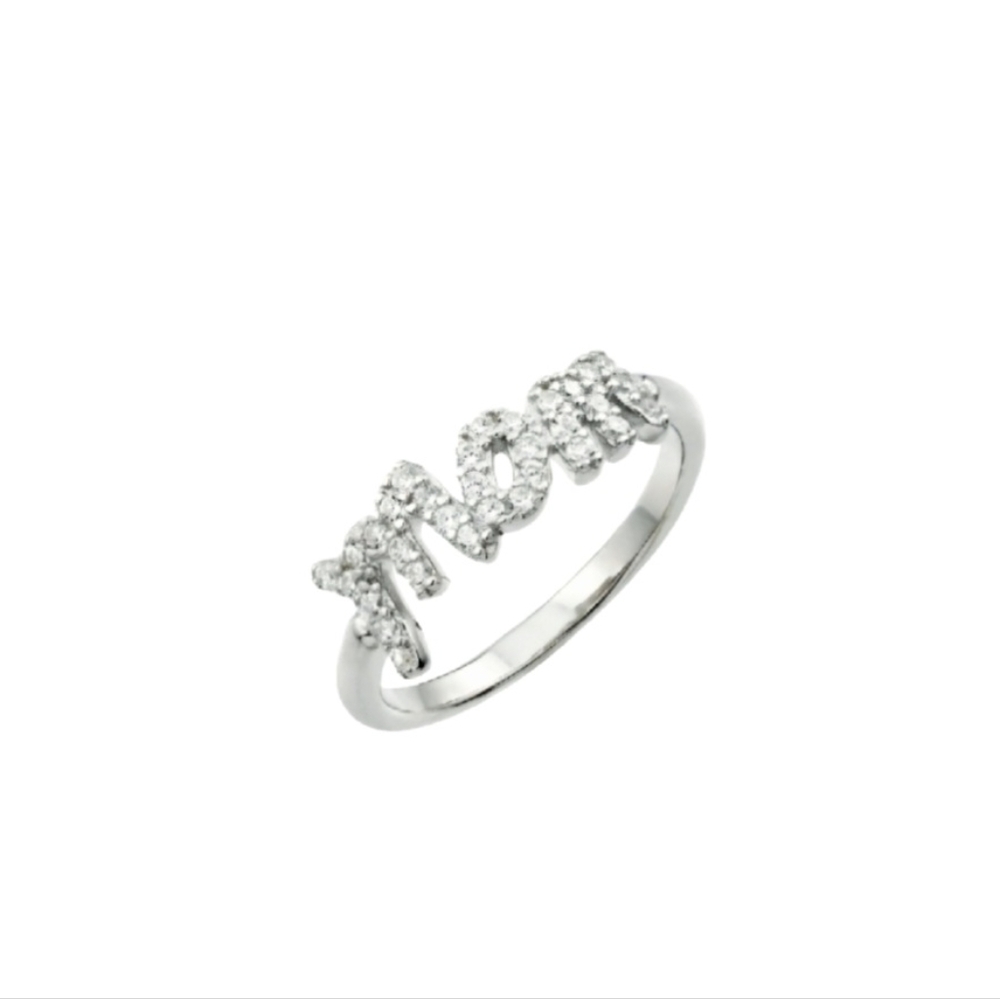 🥰 MOM STERLING SILVER RING